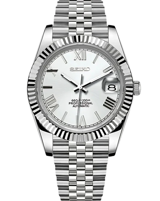 Datejust White Roman