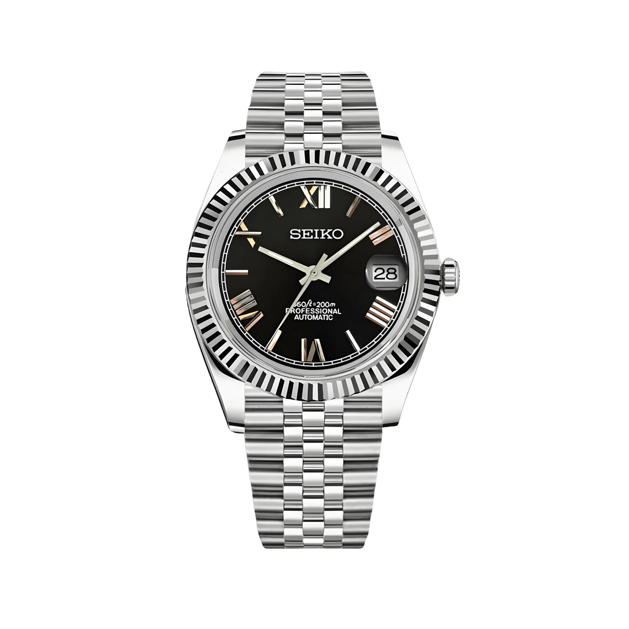 Datejust Black Roman