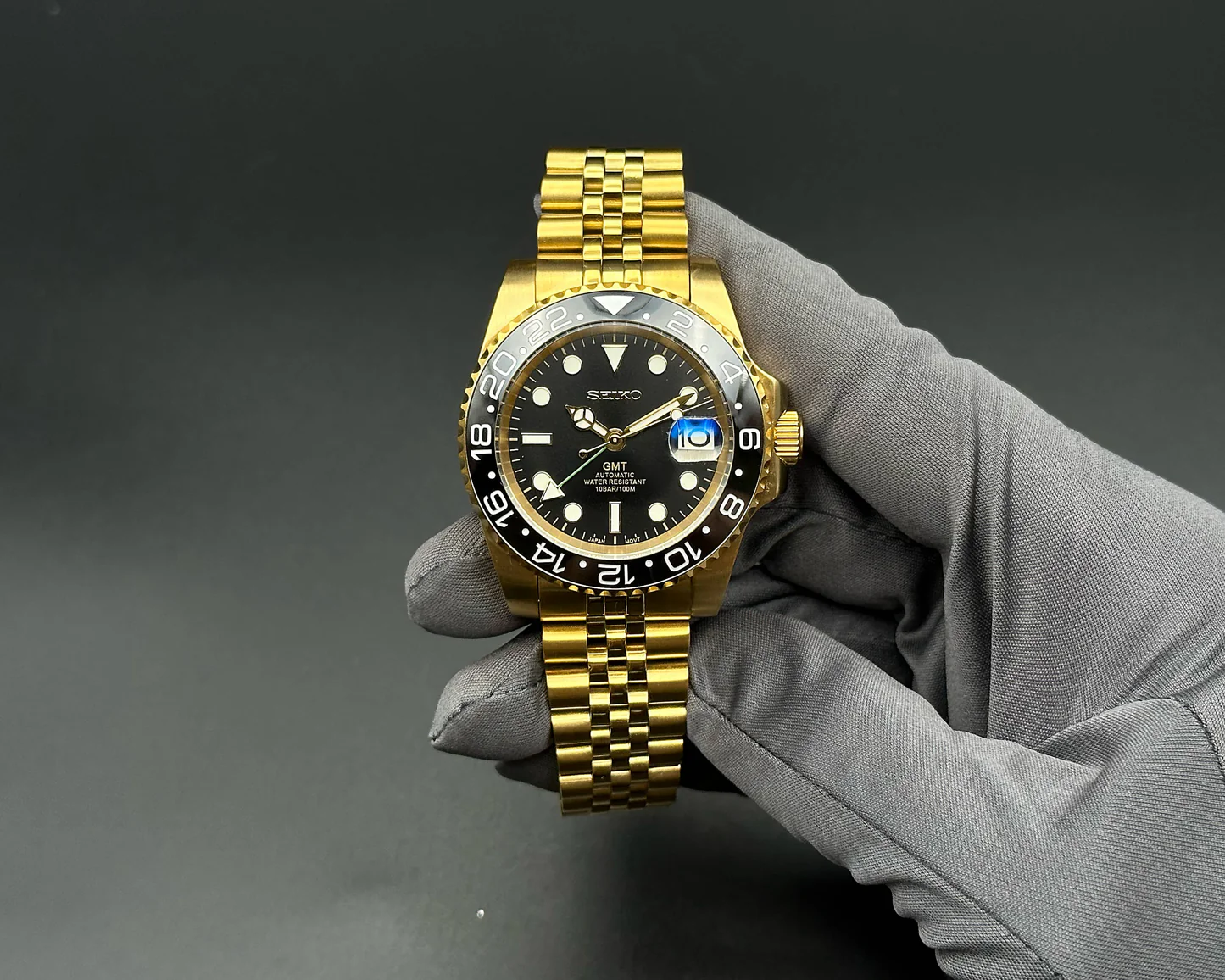 Montre Seiko Master Or Jaune