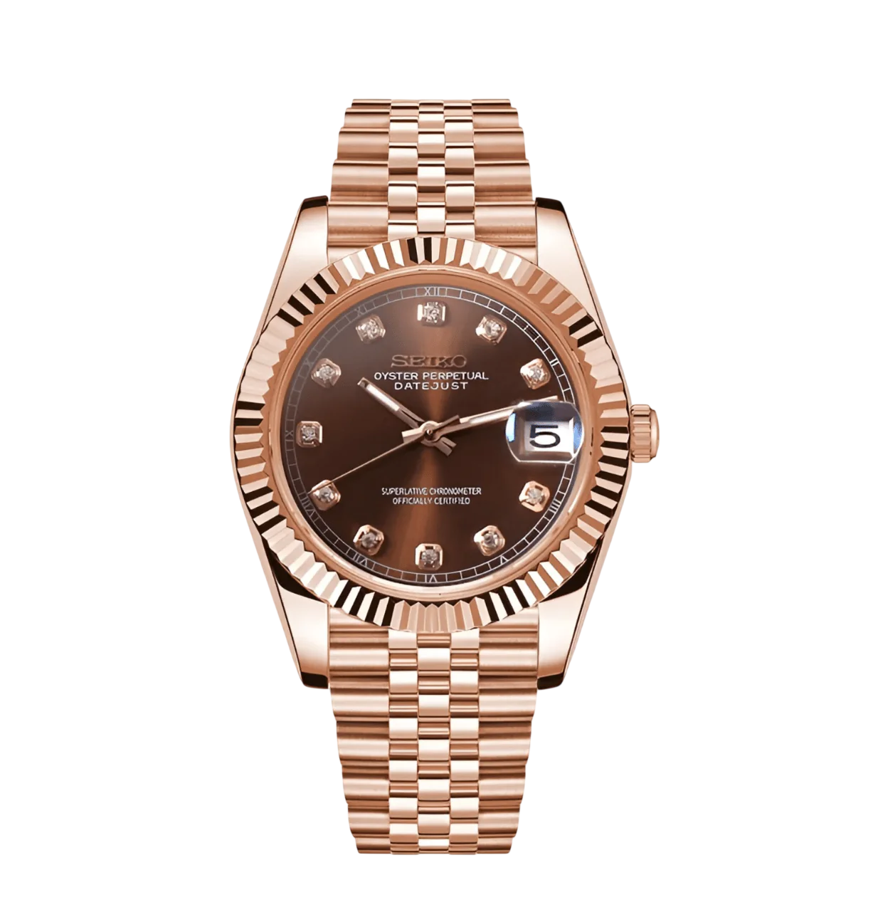 Datejust Rose Gold Champagne