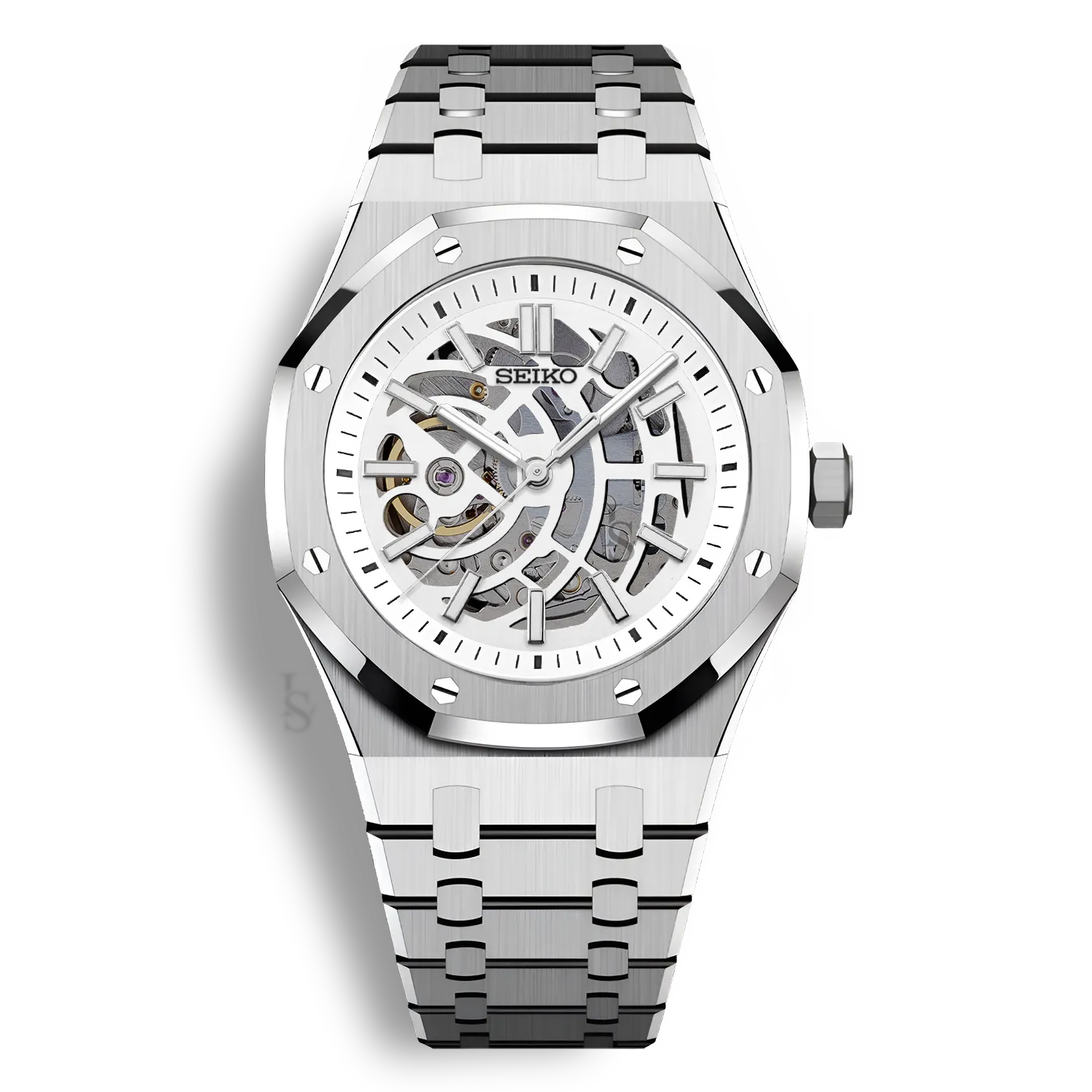 Royal Oak Skeleton Blanc